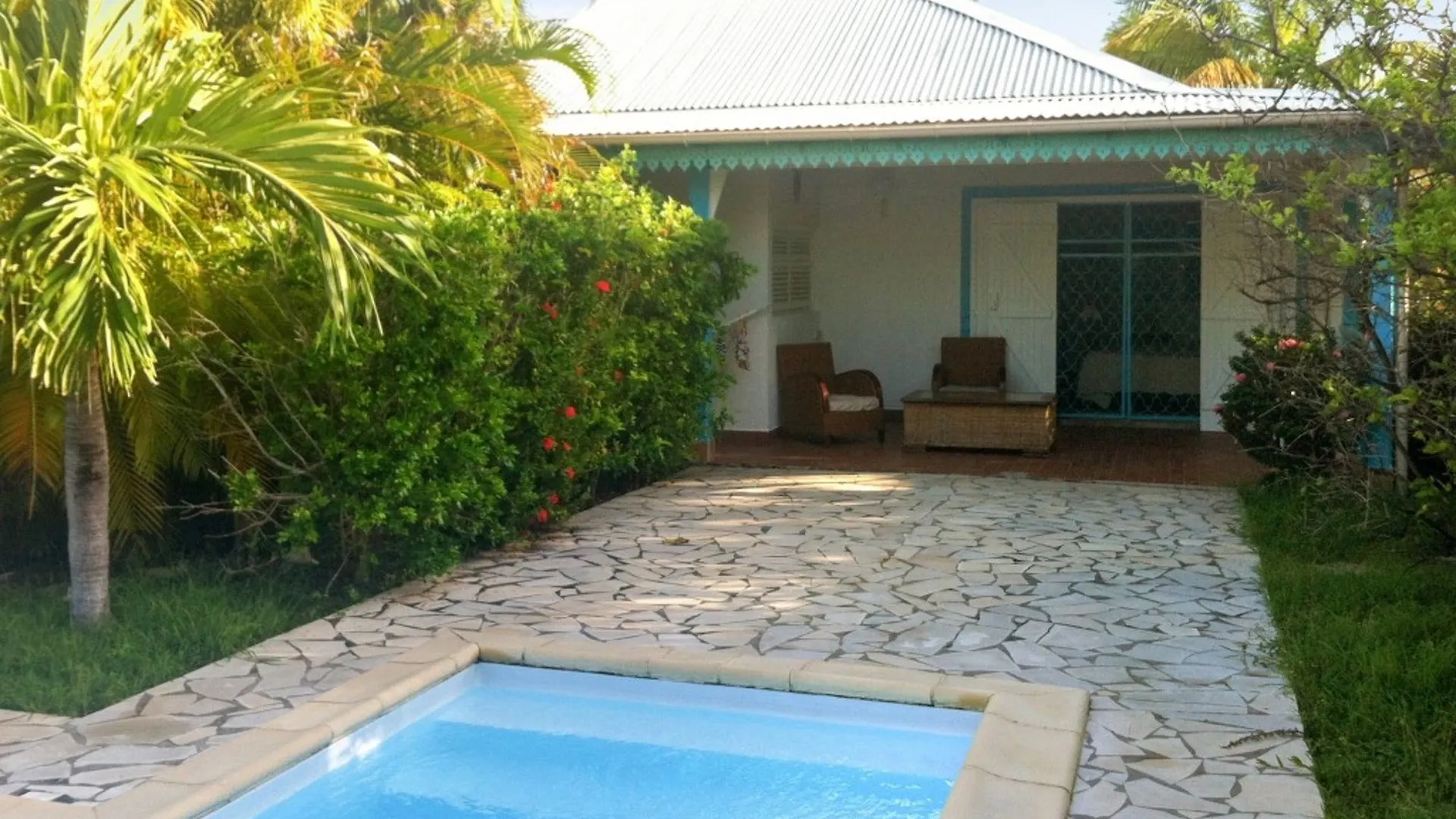 Villa With 3 Bedrooms In Saint-Francois, With Private Pool, Enclosed G